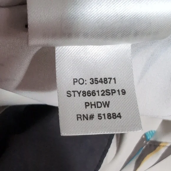 Patagonia Stretch Planing Boardshorts Size 35 In Fishbone Patterned Off-white - Picture 3 of 9